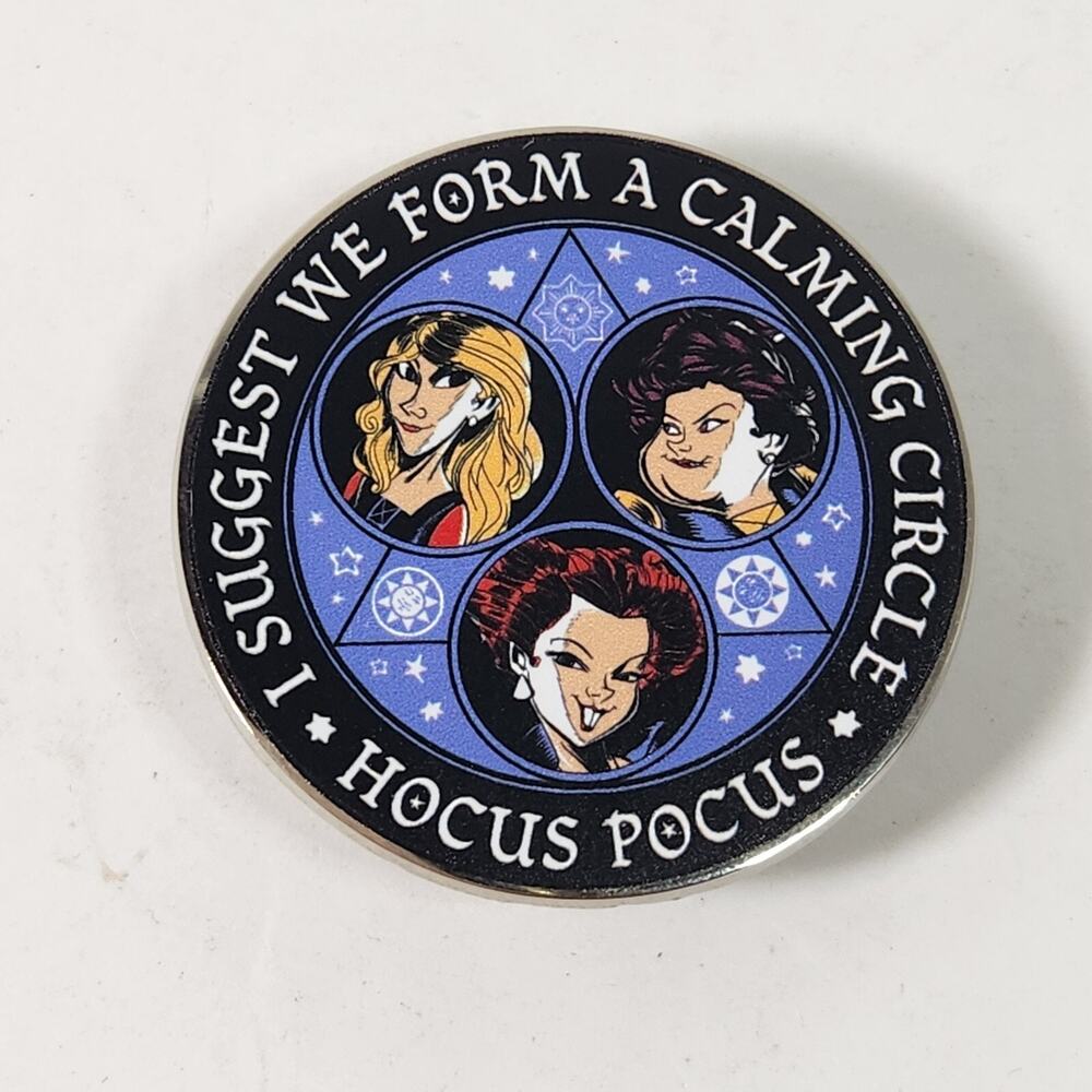 Disney Parks Hocus Pocus Calming Circle Pin Halloween 2022 Mystery Box Limited
